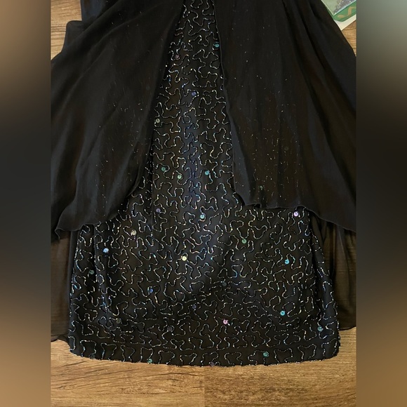 Vintage Sean Collection Little Black Dress size Med‎ - Picture 3 of 14